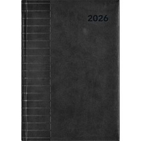   Naptár, tervező, B5, heti, DAYLINER, "Tucson", fekete