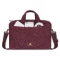   Notebook táska, 14", RIVACASE "Anvik 7921", burgundi vörös