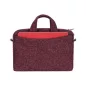   Notebook táska, 14", RIVACASE "Anvik 7921", burgundi vörös
