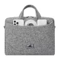   Notebook táska, 14", RIVACASE "Anvik 7921", világosszürke