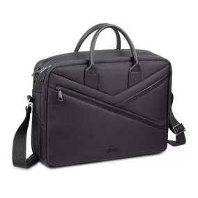   Notebook táska, 15,6" RIVACASE "Clark ECO 8134", fekete