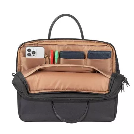 Notebook táska, 15,6" RIVACASE "Clark ECO 8134", fekete