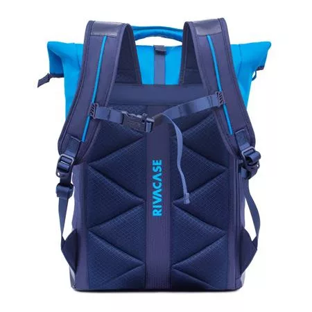 Notebook hátizsák, 15,6", rolltop, 25L, RIVACASE "5321 Dijon", kék