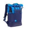 Notebook hátizsák, 15,6", rolltop, 25L, RIVACASE "5321 Dijon", kék