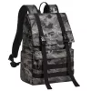 Notebook hátizsák, 15,6", rolltop, 15L, RIVACASE "7621 Sherwood", szürke-terepminta