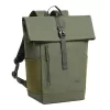 Notebook hátizsák, 14", 17L, rolltop, RIVACASE "Eden ECO 7826", olivazöld