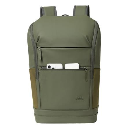 Notebook hátizsák, 15,6", 20L, RIVACASE "Eden ECO 7856", olivazöld