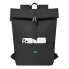 Notebook hátizsák, 15,6", rolltop, 15L, RIVACASE "Gremio ECO 5567", fekete