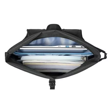 Notebook hátizsák, 15,6", rolltop, 15L, RIVACASE "Gremio ECO 5567", fekete