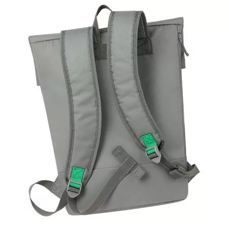 Notebook hátizsák, 15,6", rolltop, 15L, RIVACASE "Gremio ECO 5567", szürke