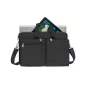   Notebook táska, 17.3", RIVACASE "Tiergarten 8550", fekete