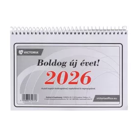 Naptár, asztali, 23TA, VICTORIA OFFICE (2026 évi)