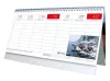 Naptár, asztali, álló, VICTORIA OFFICE "Európa Csodái" (2026 évi)