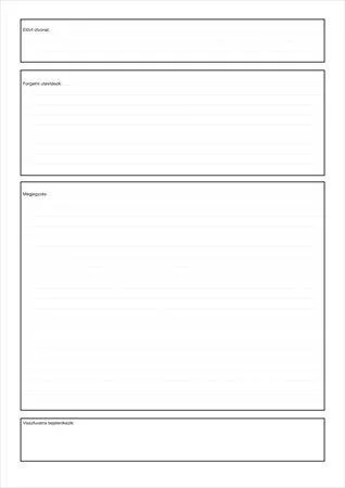 Nyomtatvány, nemzetközi tehergépjármű menetlevél, A3, VICTORIA PAPER "B.7300-237"