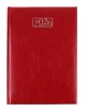 Naptár, tervező, A5, napi, VICTORIA OFFICE "Chrono", bordó (2027 évi)