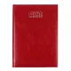 Naptár, tervező, A5, napi, VICTORIA OFFICE "Chrono", bordó (2027 évi)