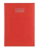 Naptár, tervező, A5, napi, VICTORIA OFFICE "Chrono", piros (2027 évi)