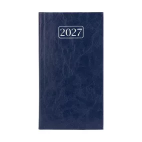   Zsebnaptár, álló elrendezésű, VICTORIA OFFICE "Chrono", sötétkék (2027 évi)