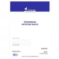   Nyomtatvány, tűzvédelmi oktatási napló, 40 oldal, A4, VICTORIA PAPER, 10 tömb/csomag