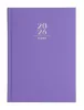 Naptár, tervező, A5, napi, VICTORIA OFFICE "Chrono, lila (2027 évi)
