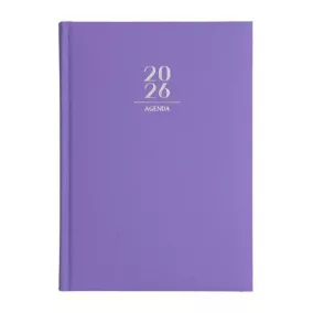   Naptár, tervező, A5, napi, VICTORIA OFFICE "Chrono, lila (2027 évi)