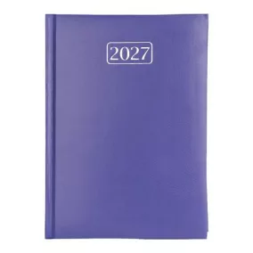   Naptár, tervező, A5, napi, VICTORIA OFFICE "Chrono, lila (2027 évi)