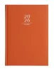 Naptár, tervező, A5, napi, VICTORIA OFFICE "Chrono", narancs (2027 évi)