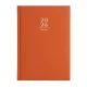 Naptár, tervező, A5, napi, VICTORIA OFFICE "Chrono", narancs (2027 évi)