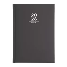   Naptár, tervező, A5, napi, VICTORIA OFFICE "Chrono", szürke (2027 évi)