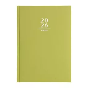   Naptár, tervező, A5, napi, VICTORIA OFFICE "Chrono", világoszöld (2027 évi)