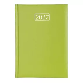   Naptár, tervező, A5, napi, VICTORIA OFFICE "Chrono", világoszöld (2027 évi)