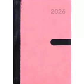   Naptár, tervező, A5, napi, DAYLINER, "Winner", pink