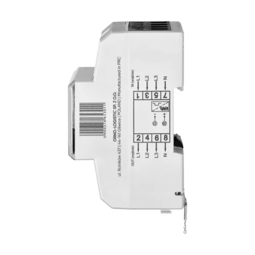 Orno háromfázisú digitális fogyasztásmérő sínre szerelhető 80A