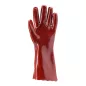 MÁRTOTT PVC KESZTYŰ, BORDÓ, S/L/O, 36CM_BLISZT_8