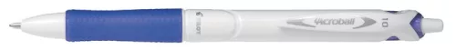 Golyóstoll, 0,32 mm, nyomógombos, PILOT "Acroball Pure White", kék