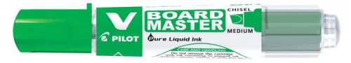 Táblamarker, 2,2-5,2 mm, vágott, PILOT "V-Board Master", zöld
