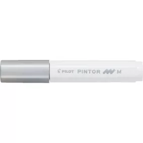 Dekormarker, 1,4 mm, PILOT "Pintor M", ezüst