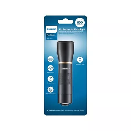 Elemlámpa, Pro LED, 4xAAA, PHILIPS