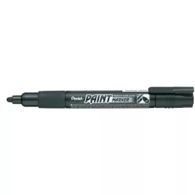Lakkmarker, 2 mm, kúpos, PENTEL "MMP20", fekete