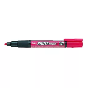 Lakkmarker, 2 mm, kúpos, PENTEL "MMP20", piros