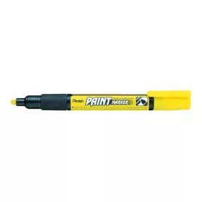 Lakkmarker, 2 mm, kúpos, PENTEL "MMP20", sárga