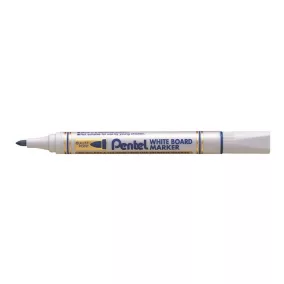 Táblamarker, 2 mm, kúpos hegy, PENTEL, kék