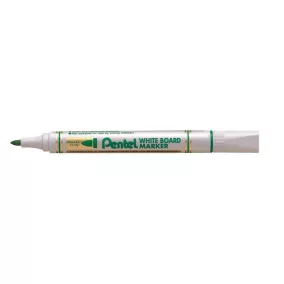 Táblamarker, 2 mm, kúpos hegy, PENTEL, zöld