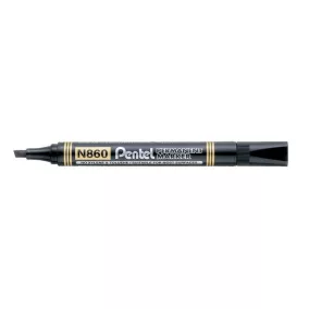   Alkoholos marker, 0,6-4,5 mm, vágott, PENTEL "N860", fekete