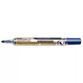   Alkoholos marker, 1,5 mm, kúpos, PENTEL "Maxiflo NFL50", kék