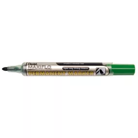   Alkoholos marker, 1,5 mm, kúpos, PENTEL "Maxiflo NFL50", zöld