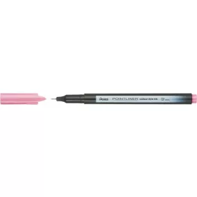   Tűfilc, 0,4 mm, PENTEL "Pointliner", babarózsaszín