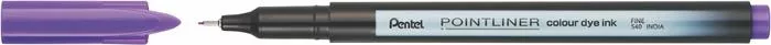 Tűfilc, 0,4 mm, PENTEL "Pointliner", ibolyalila