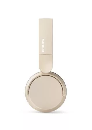 Fejhallgató, vezeték nélküli, Bluetooth 5.3, PHILIPS "TAH3209", bézs