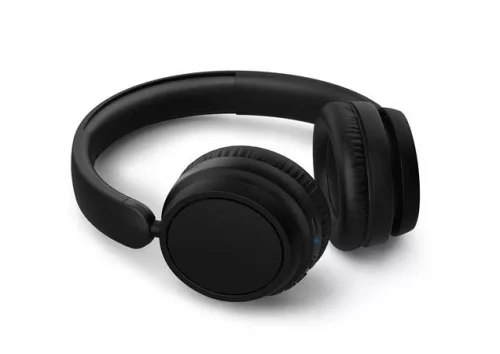 Fejhallgató, vezeték nélküli, Bluetooth 5.3, PHILIPS "TAH5209", fekete